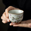 Elegant Magnolia Blossom Tea Cup*2