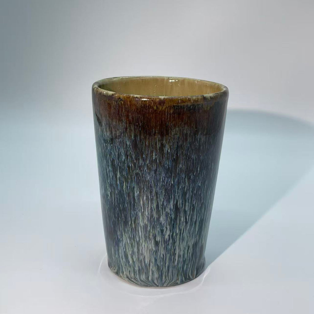 Celestial Flow · Kiln-Reactive Handcrafted Tall Cup