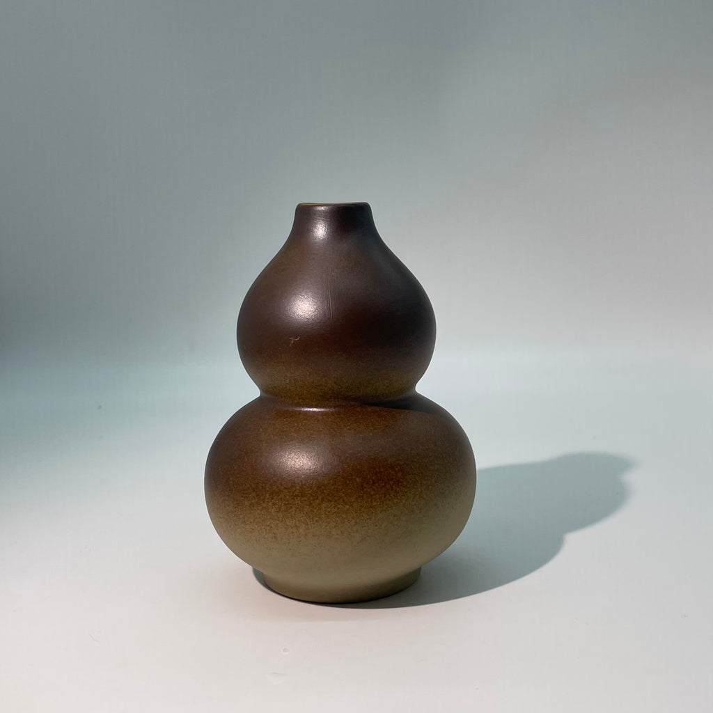 Wood-fired Gourd Vase