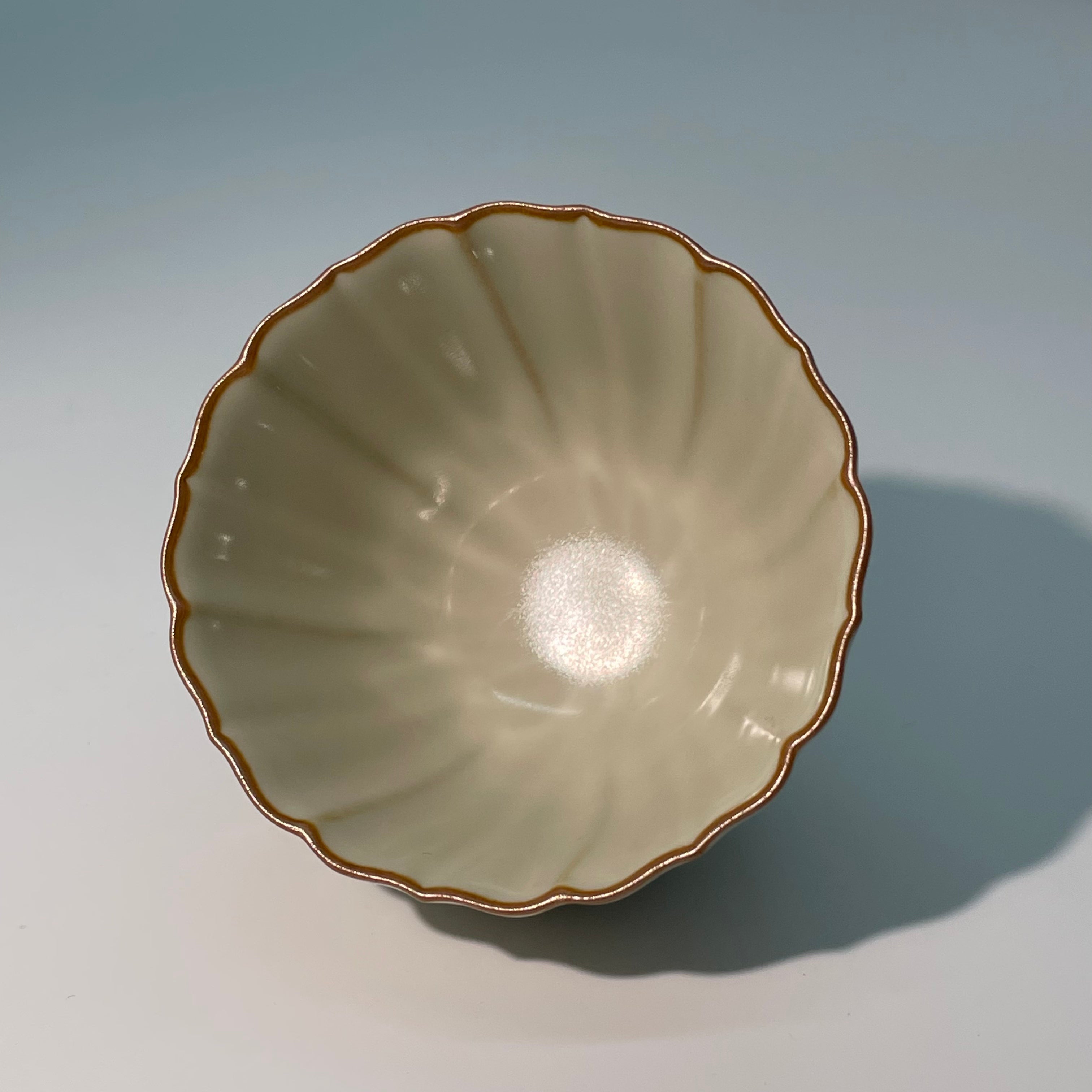 Morning Lotus Celadon Tea Cup