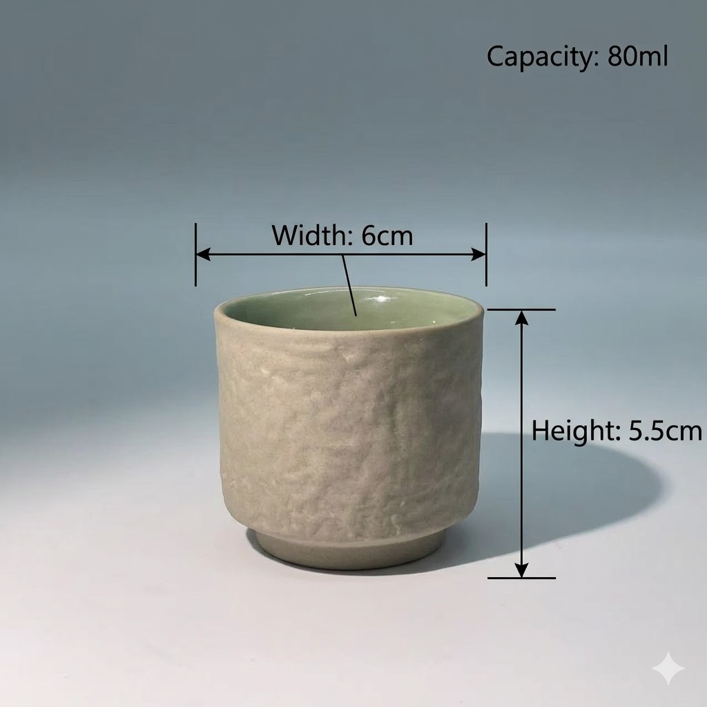 Stone Whisper Cup Tea Cup