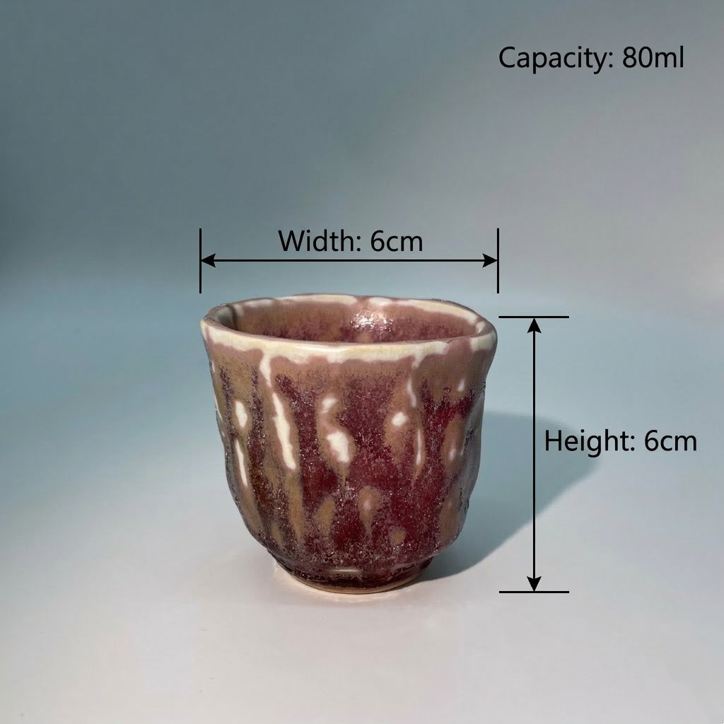 Crimson Flow Kung Fu Teacup
