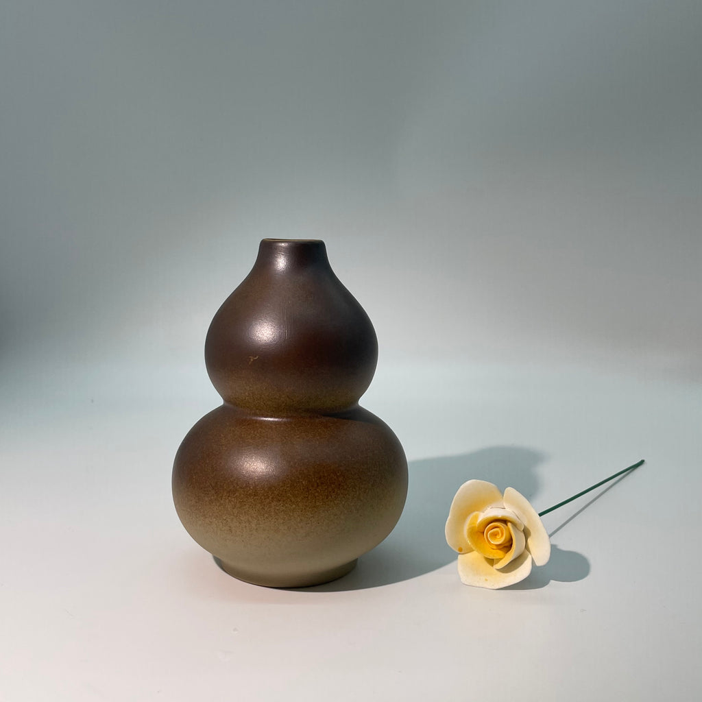 Wood-fired Gourd Vase