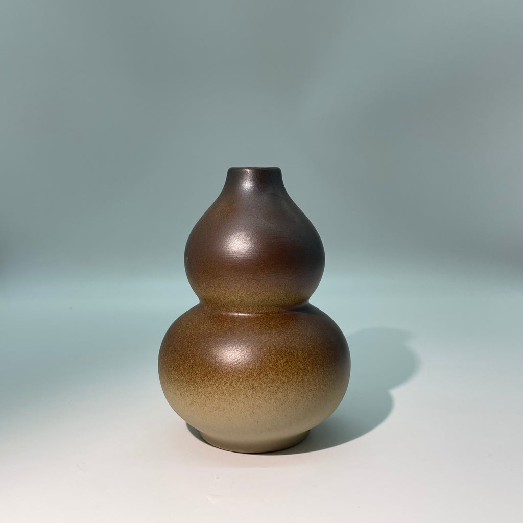 Wood-fired Gourd Vase