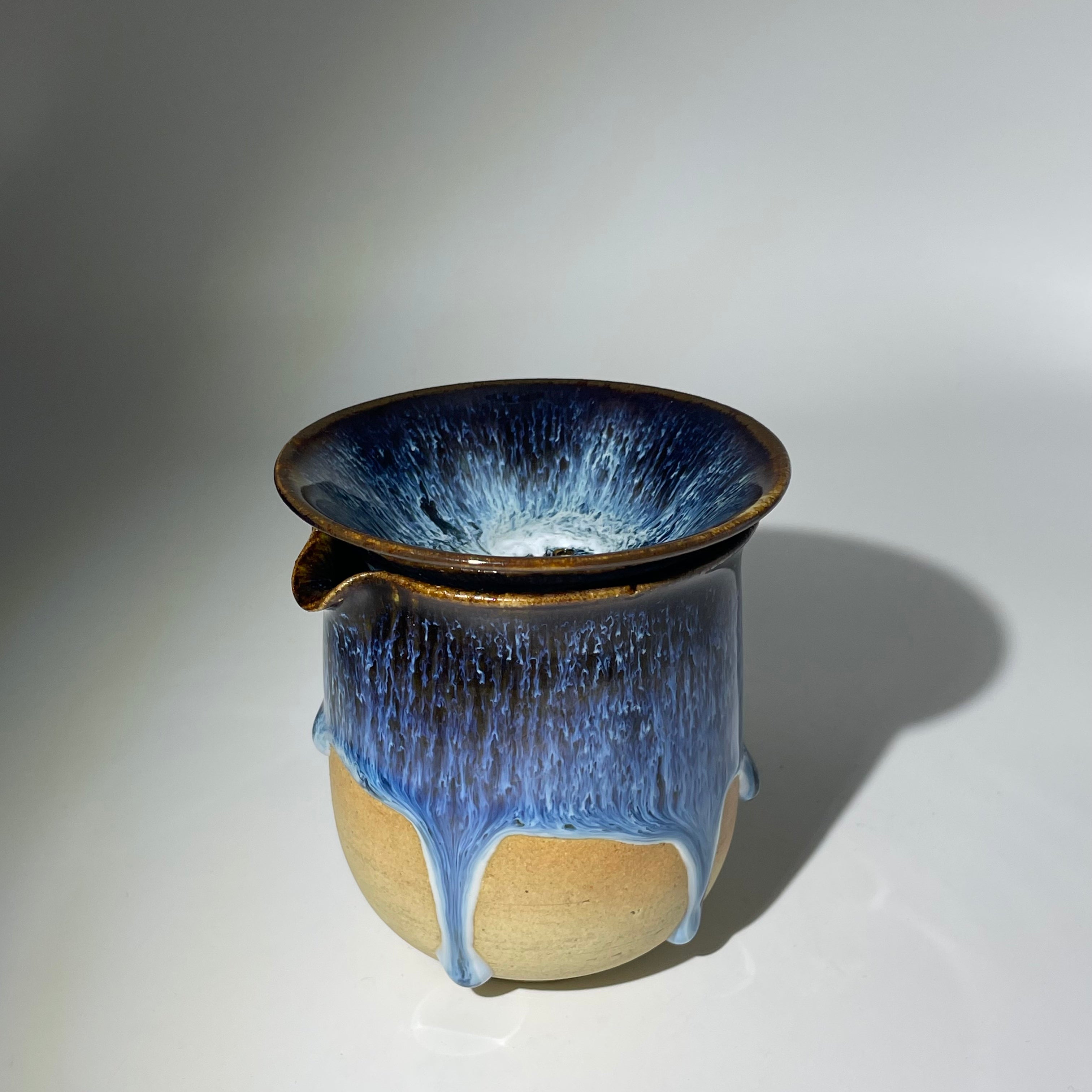 "Midnight Nebula" 5-Piece Artisan Tea Set