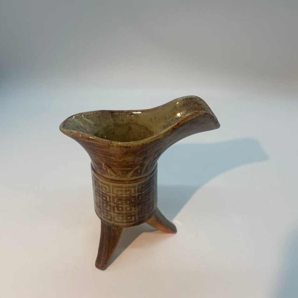 Jue Ritual Vessel Wood-fired