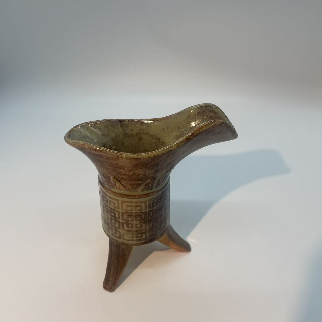 Jue Ritual Vessel Wood-fired