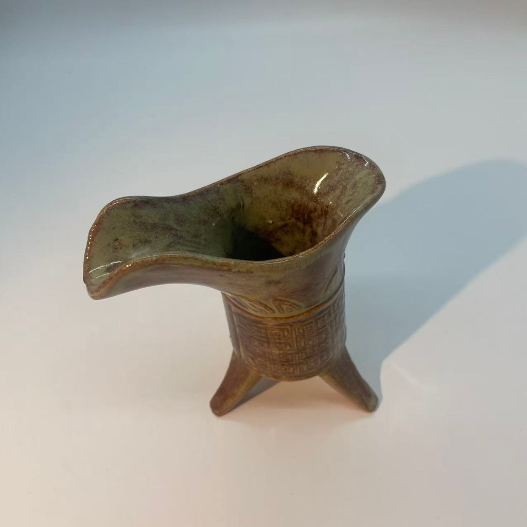 Jue Ritual Vessel Wood-fired