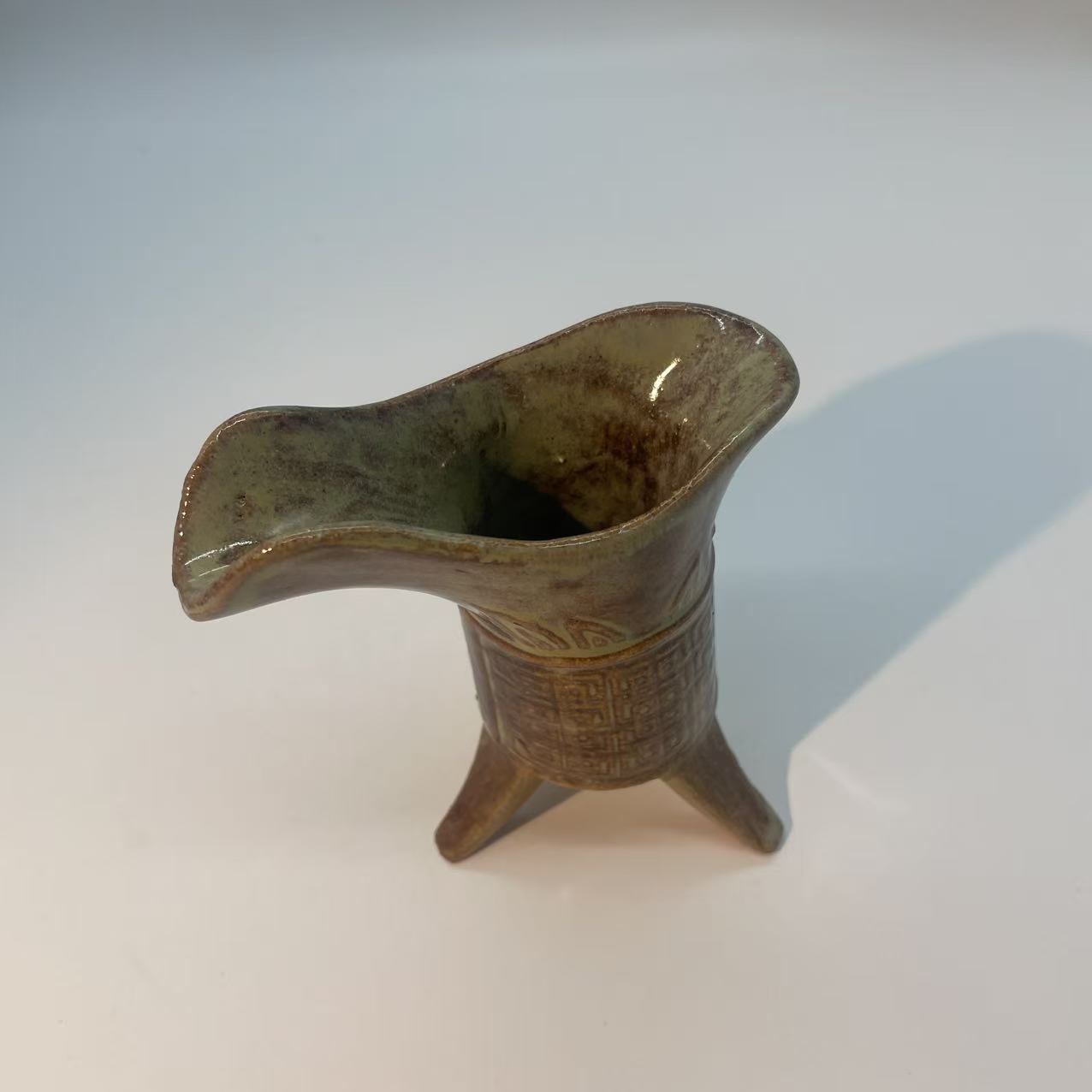 Jue Ritual Vessel Wood-fired