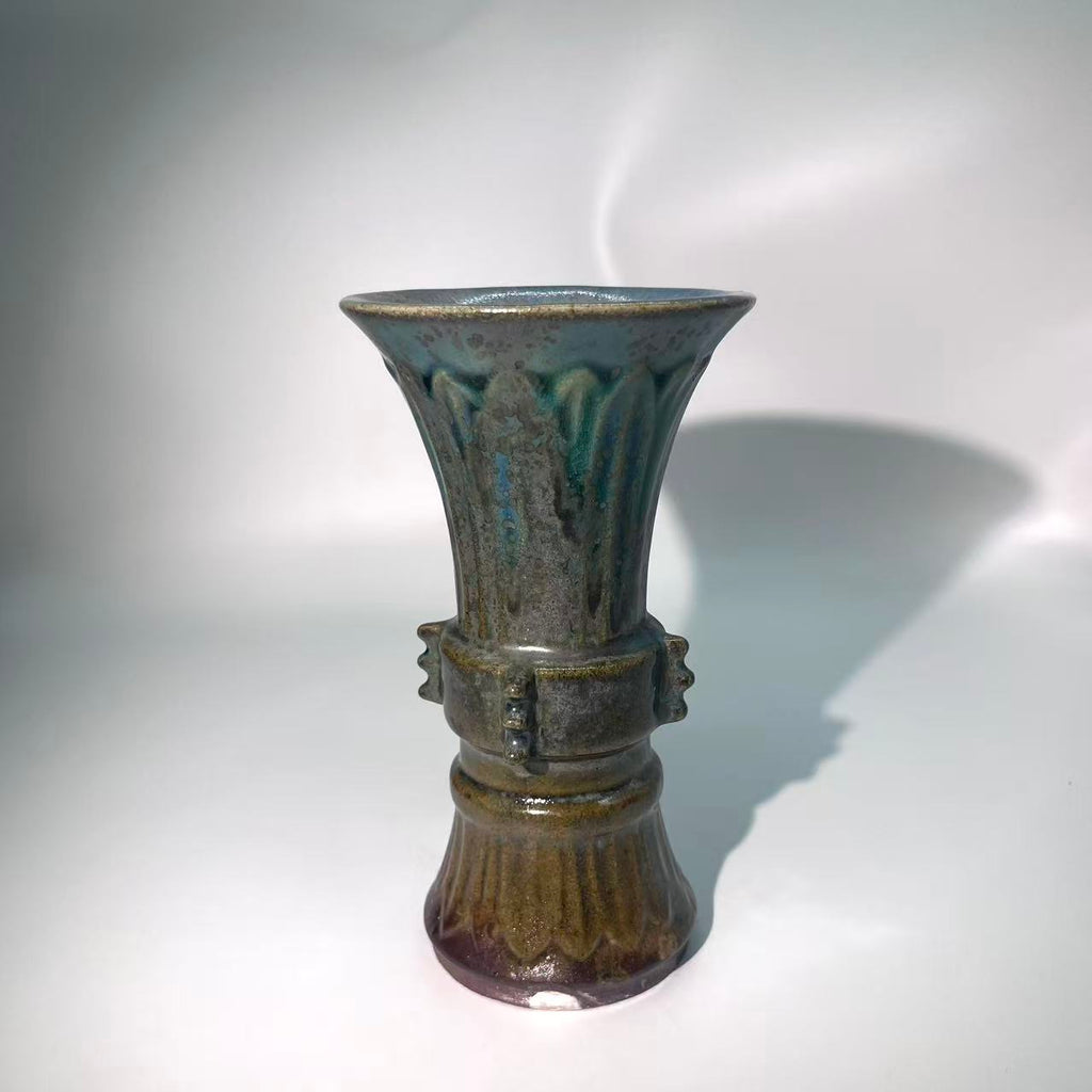 Oxidized Azure vase