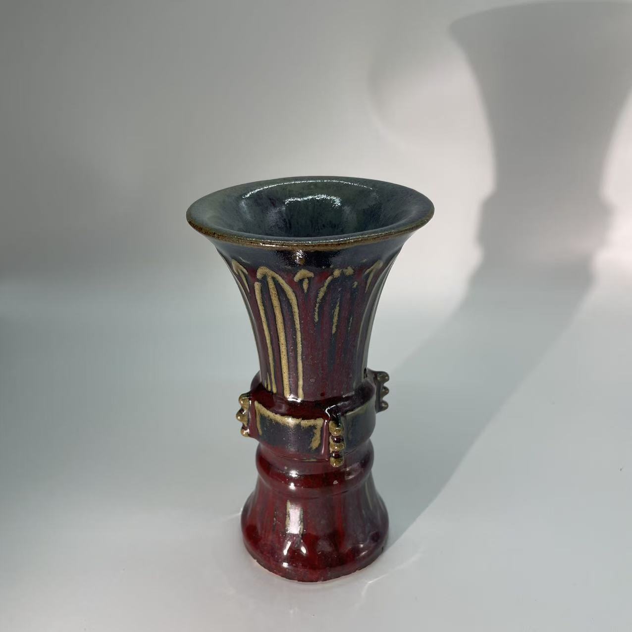 Imperial Crimson Vase Ornament