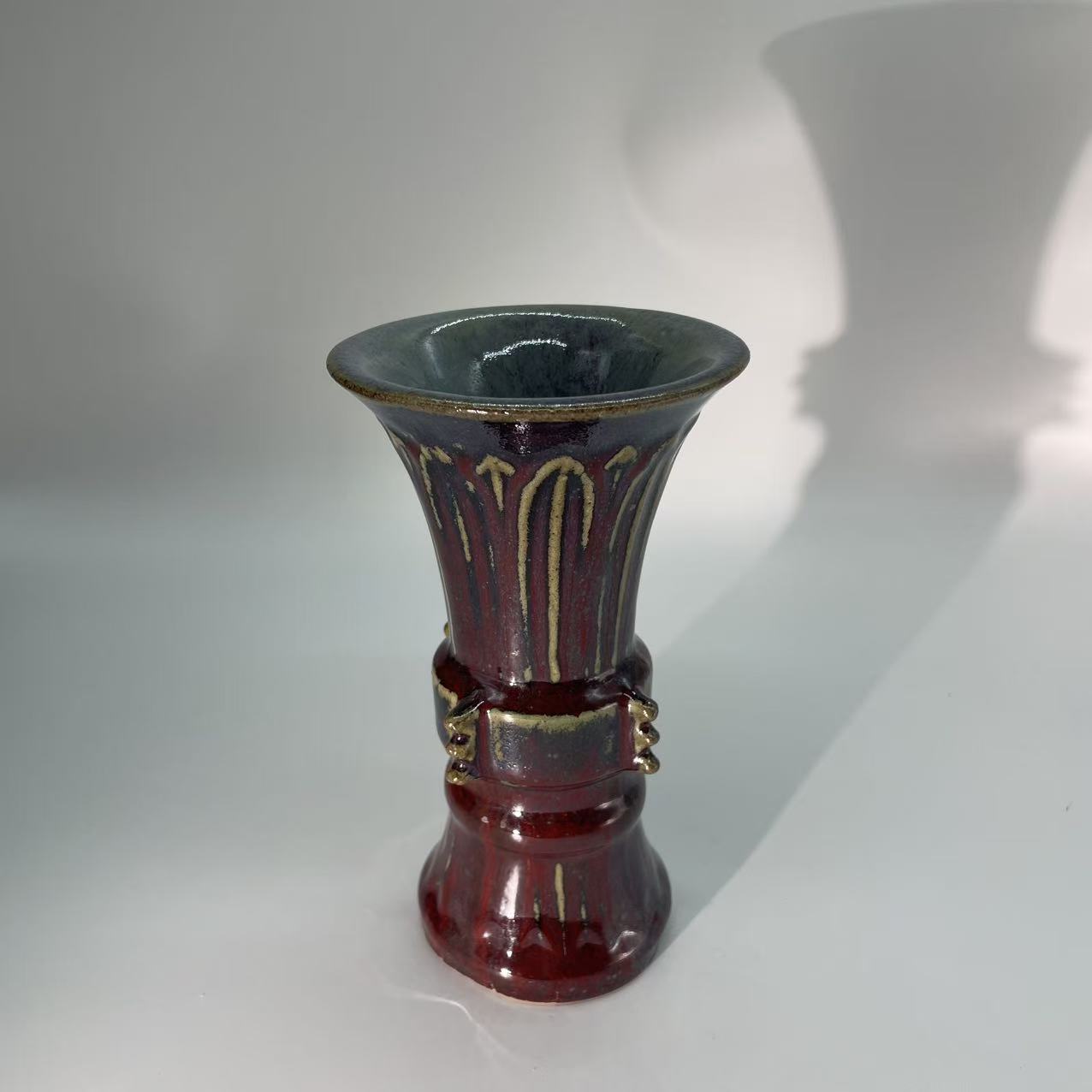 Imperial Crimson Vase Ornament