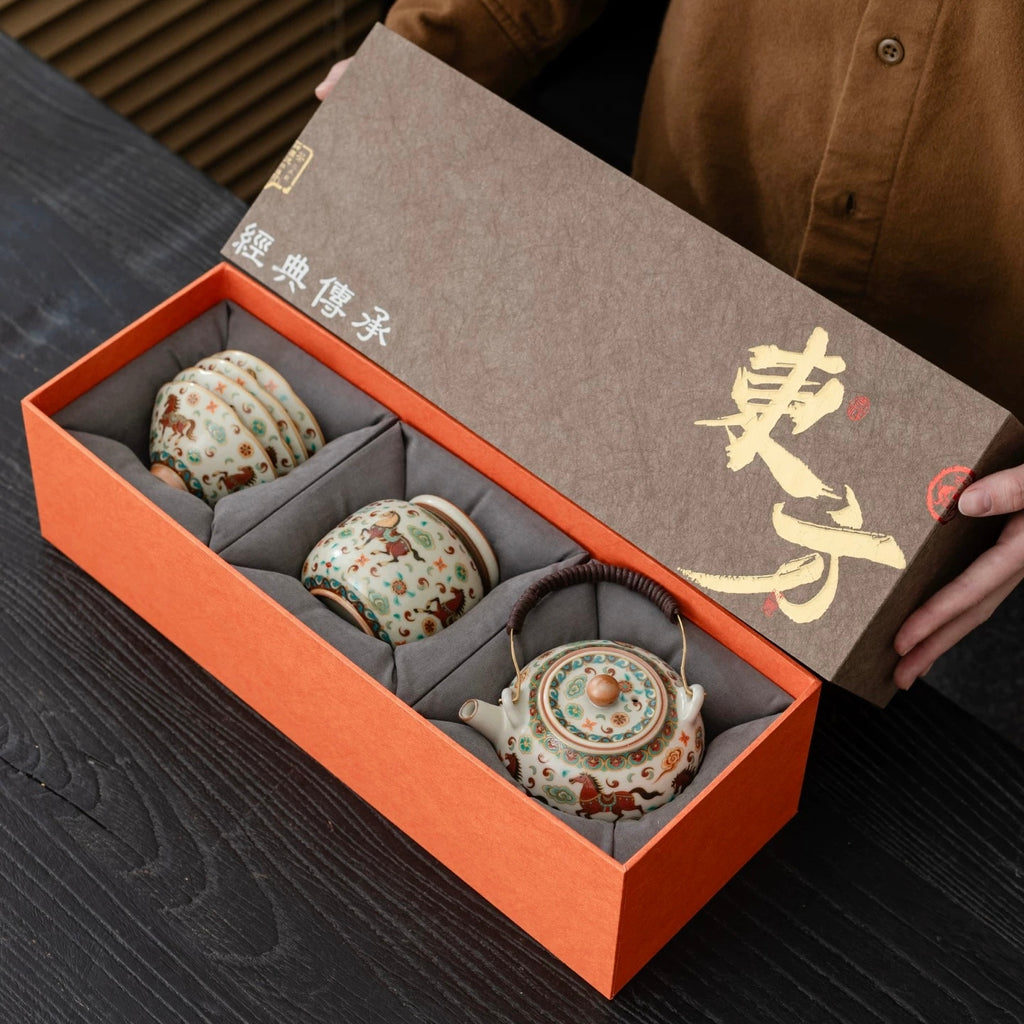 Golden Era: Tang Dynasty "Imperial Horse" Tea Gift Set