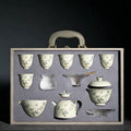 Bamboo Language Tea Set Gift Box