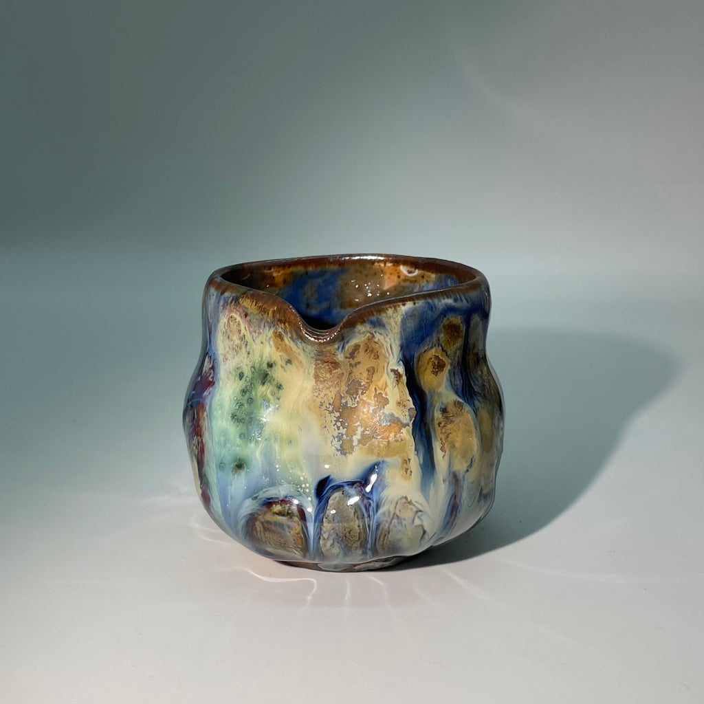 Nebula Flow Fair Cup Handcrafted Wood-fired