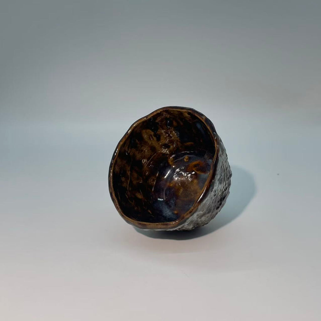 Iron Bark Rustic Ceramics Tea Cup