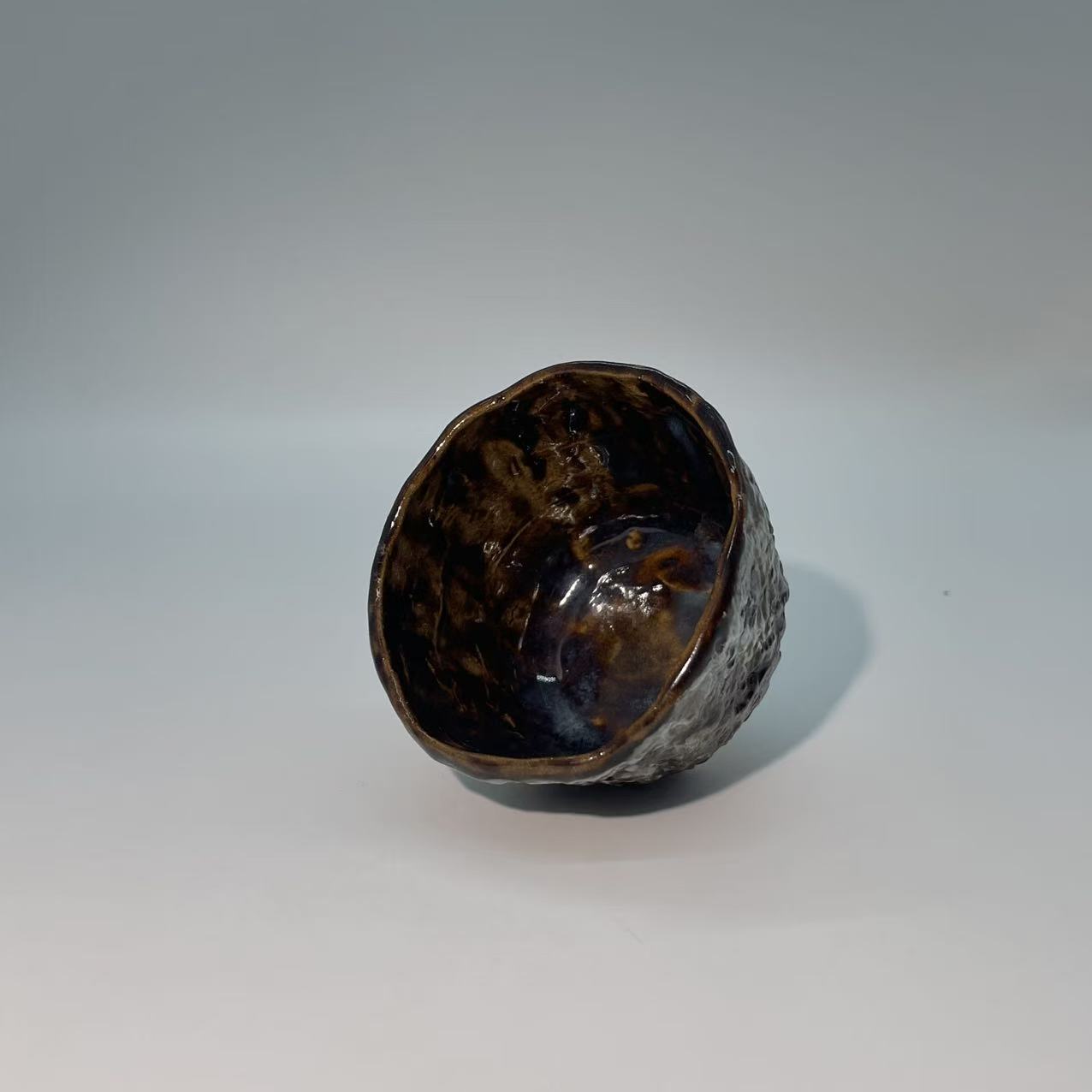 Iron Bark Rustic Ceramics Tea Cup