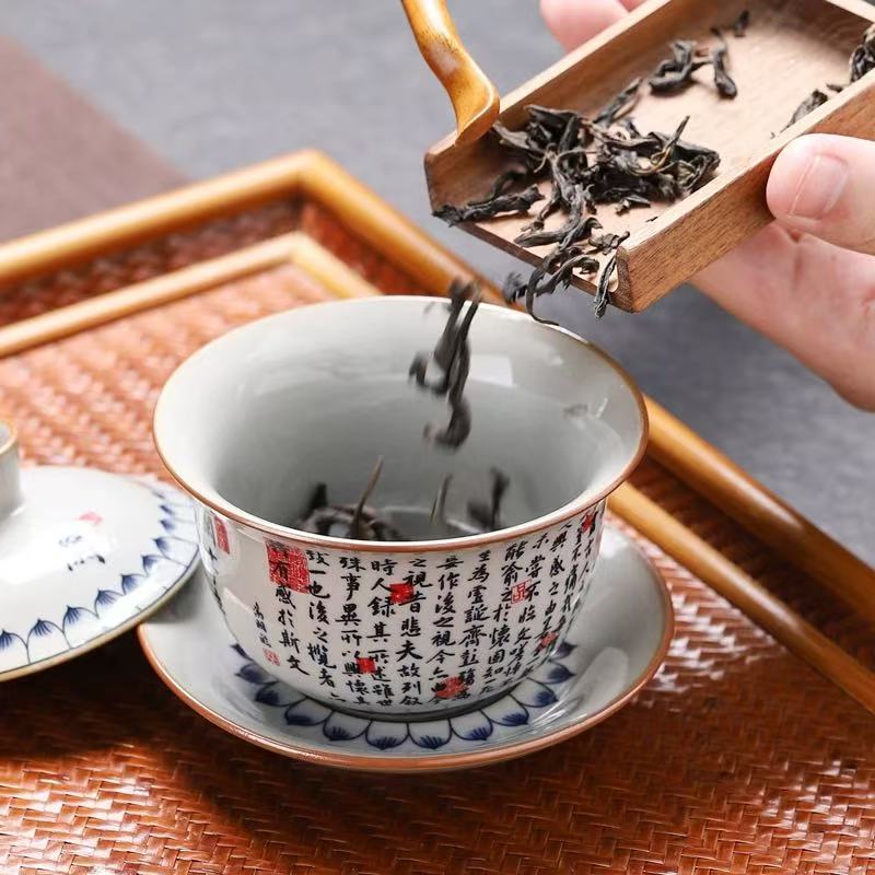 Lanting Xu: Calligraphy Masterpiece Gaiwan