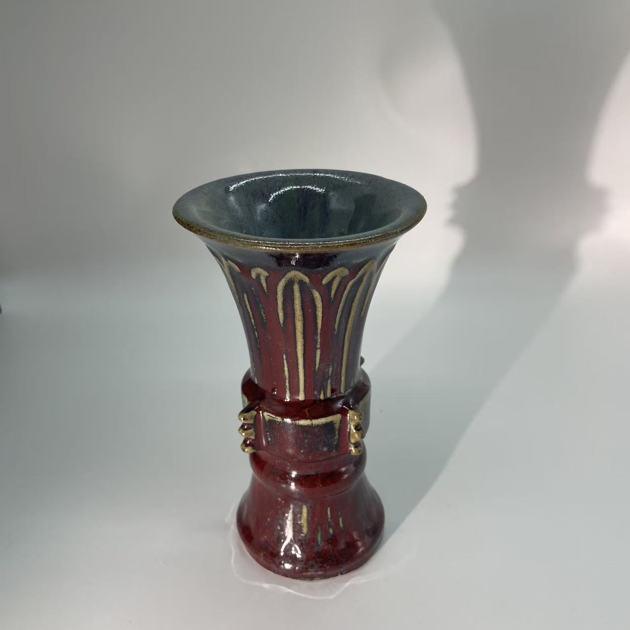 Imperial Crimson Vase Ornament
