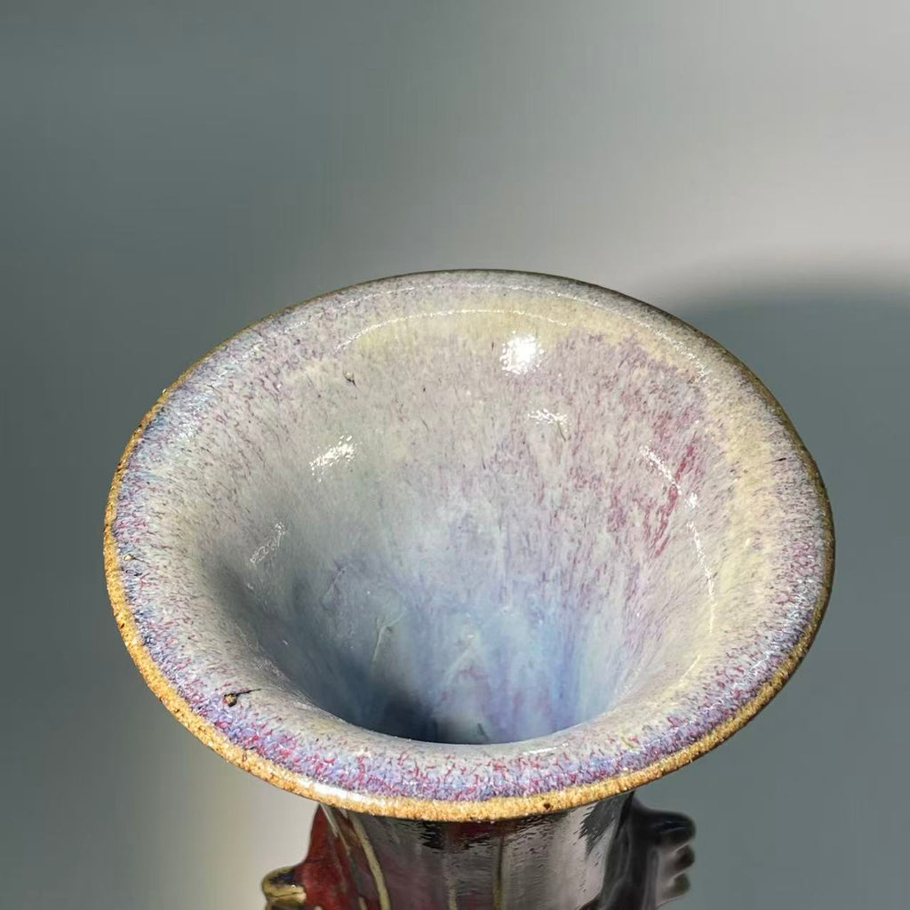 Imperial Crimson Vase Ornament
