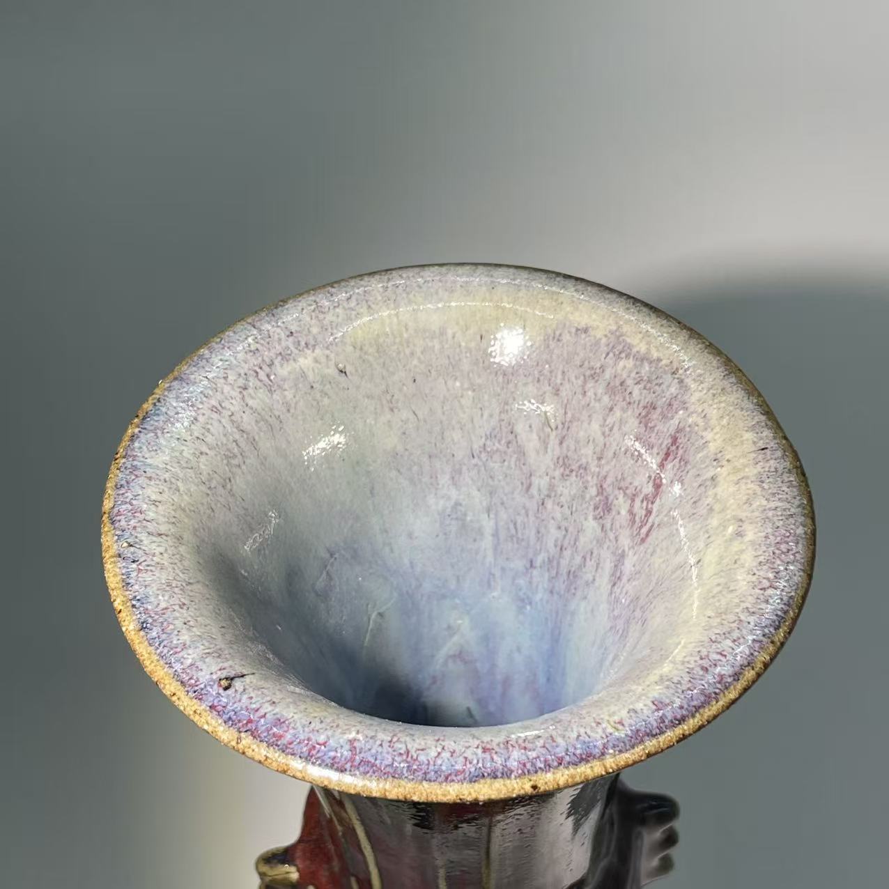 Imperial Crimson Vase Ornament