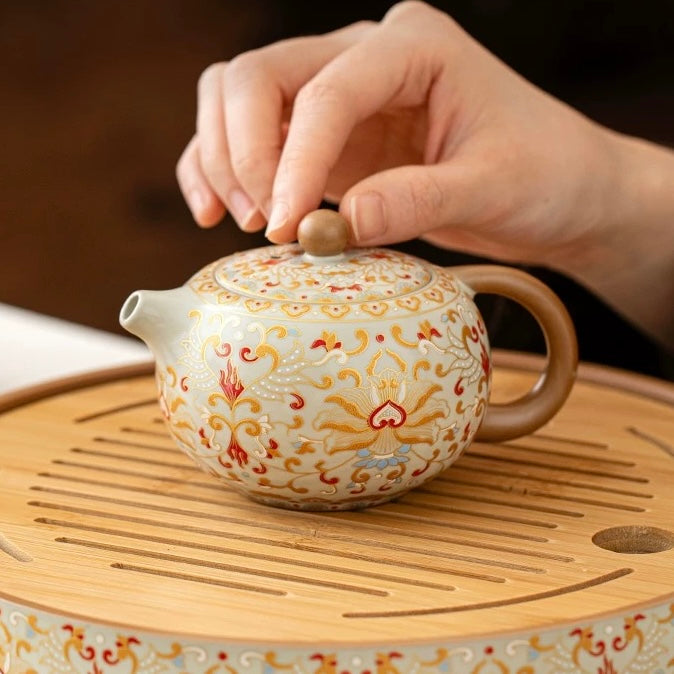 "A Thousand Miles of Rivers and Mountains" Tea Set