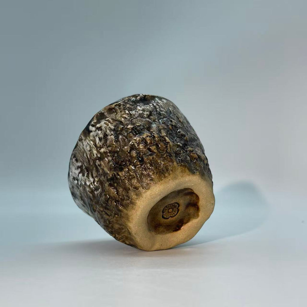 Iron Bark Rustic Ceramics Tea Cup
