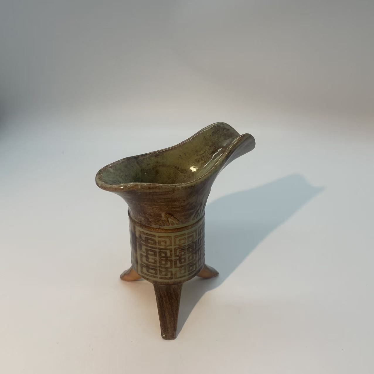 Jue Ritual Vessel Wood-fired