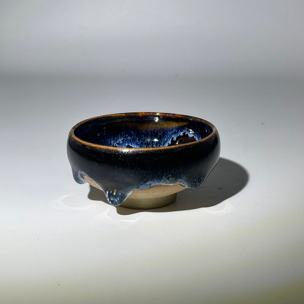 "Midnight Nebula" 5-Piece Artisan Tea Set