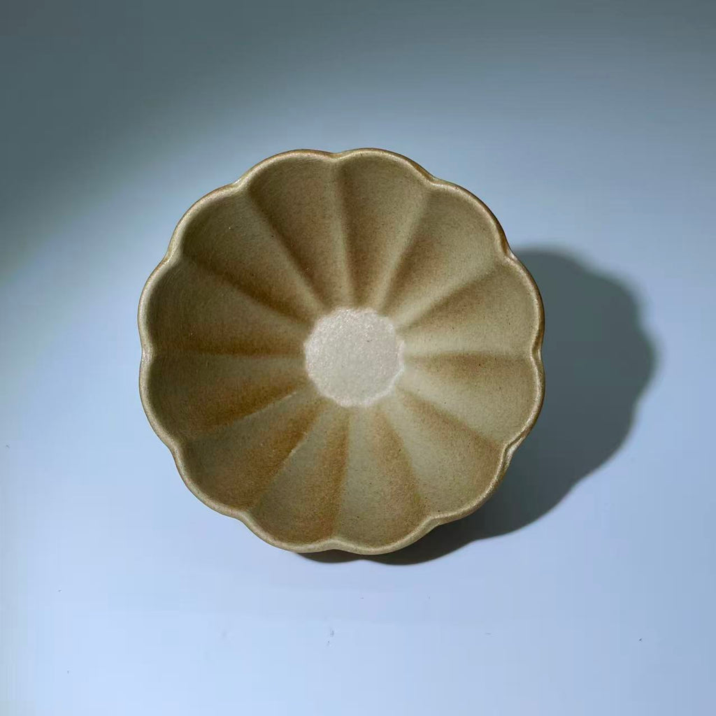 Golden Autumn Tea Cup