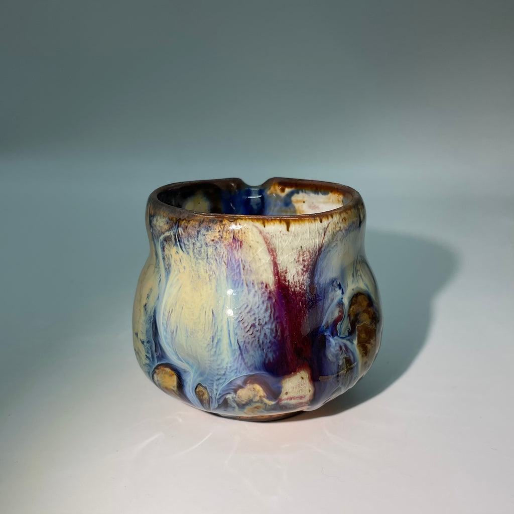Nebula Flow Fair Cup Handcrafted Wood-fired