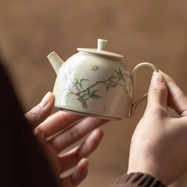 Bamboo Language Tea Set Gift Box