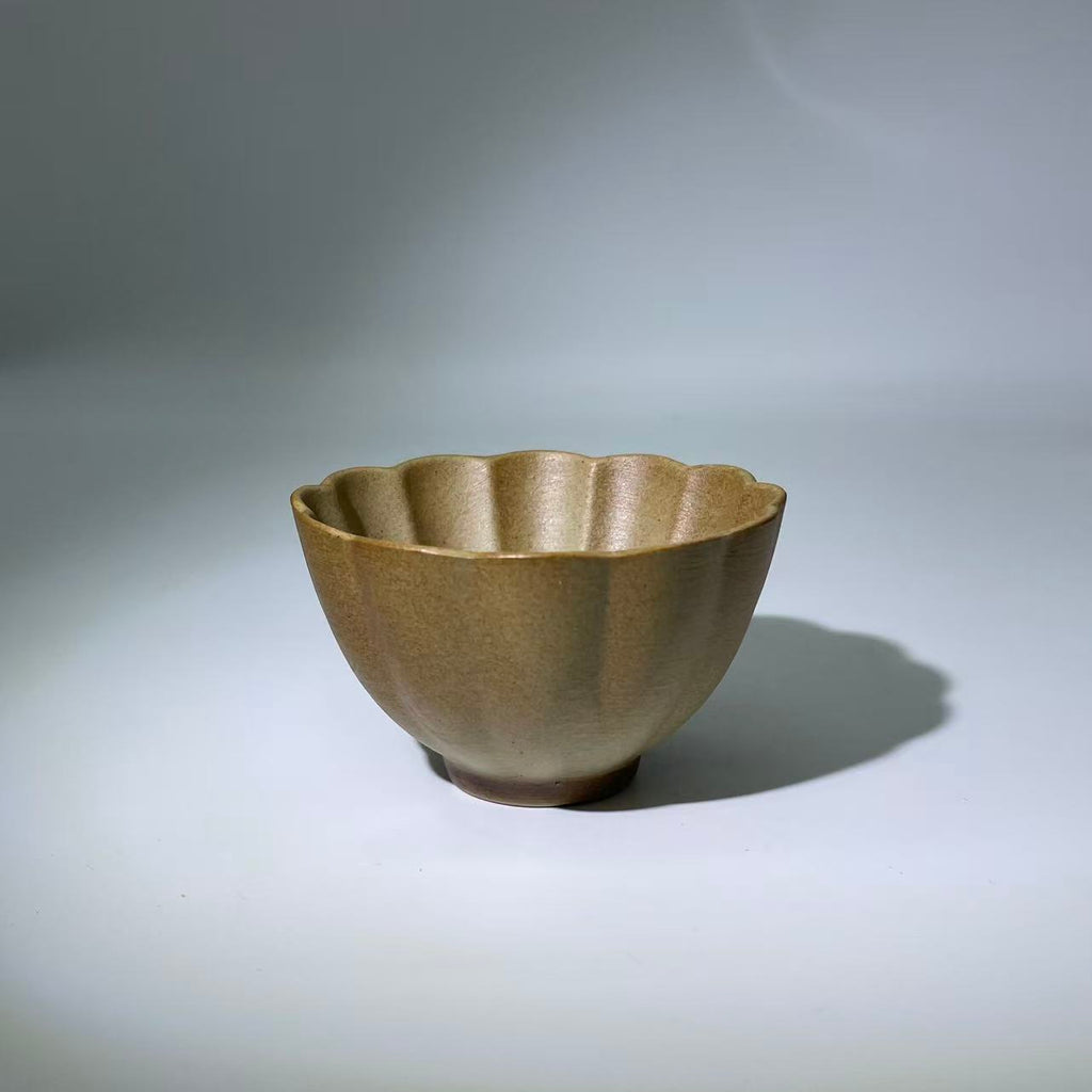 Golden Autumn Tea Cup