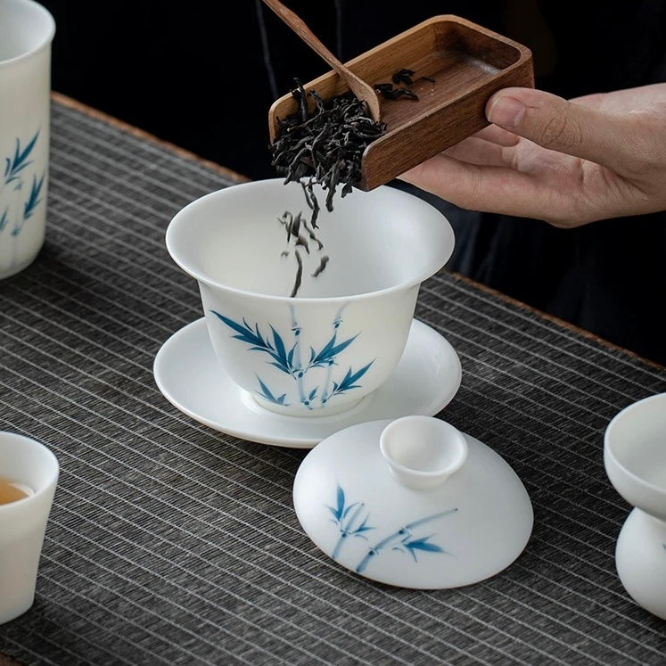 Zen Bamboo Shadow Travel Tea Set