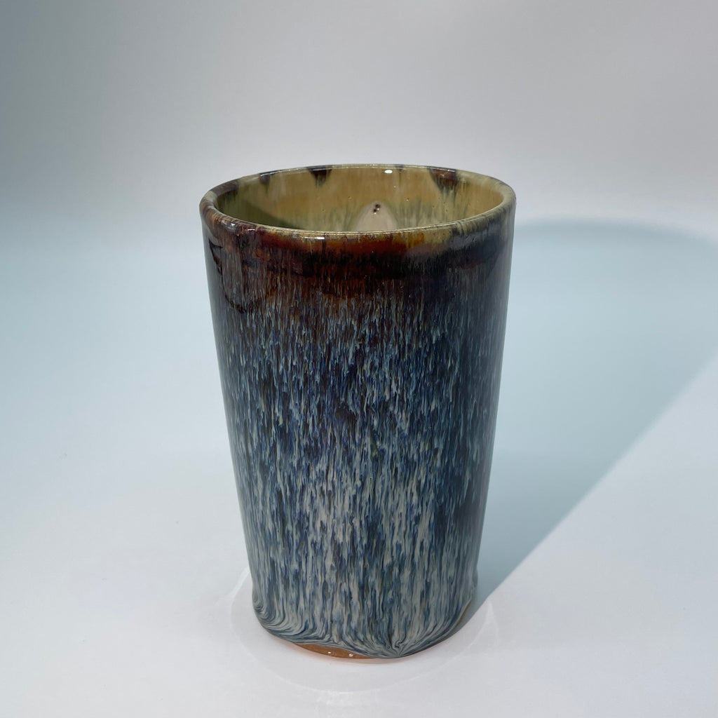 Celestial Flow · Kiln-Reactive Handcrafted Tall Cup