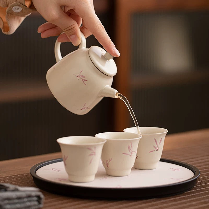 "Petal Journey" Portable Sakura Travel Tea Set