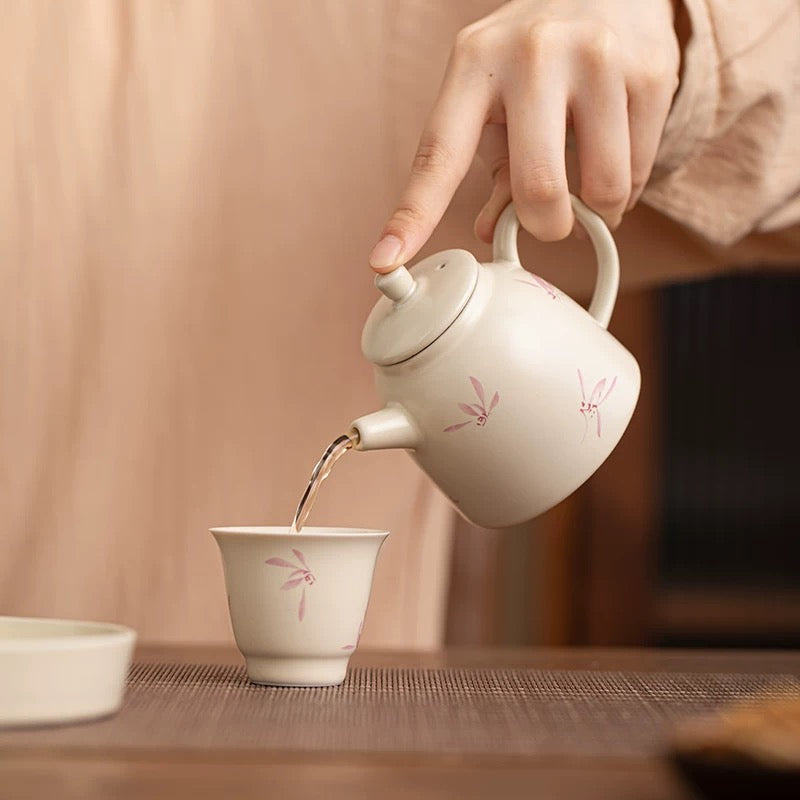 "Petal Journey" Portable Sakura Travel Tea Set