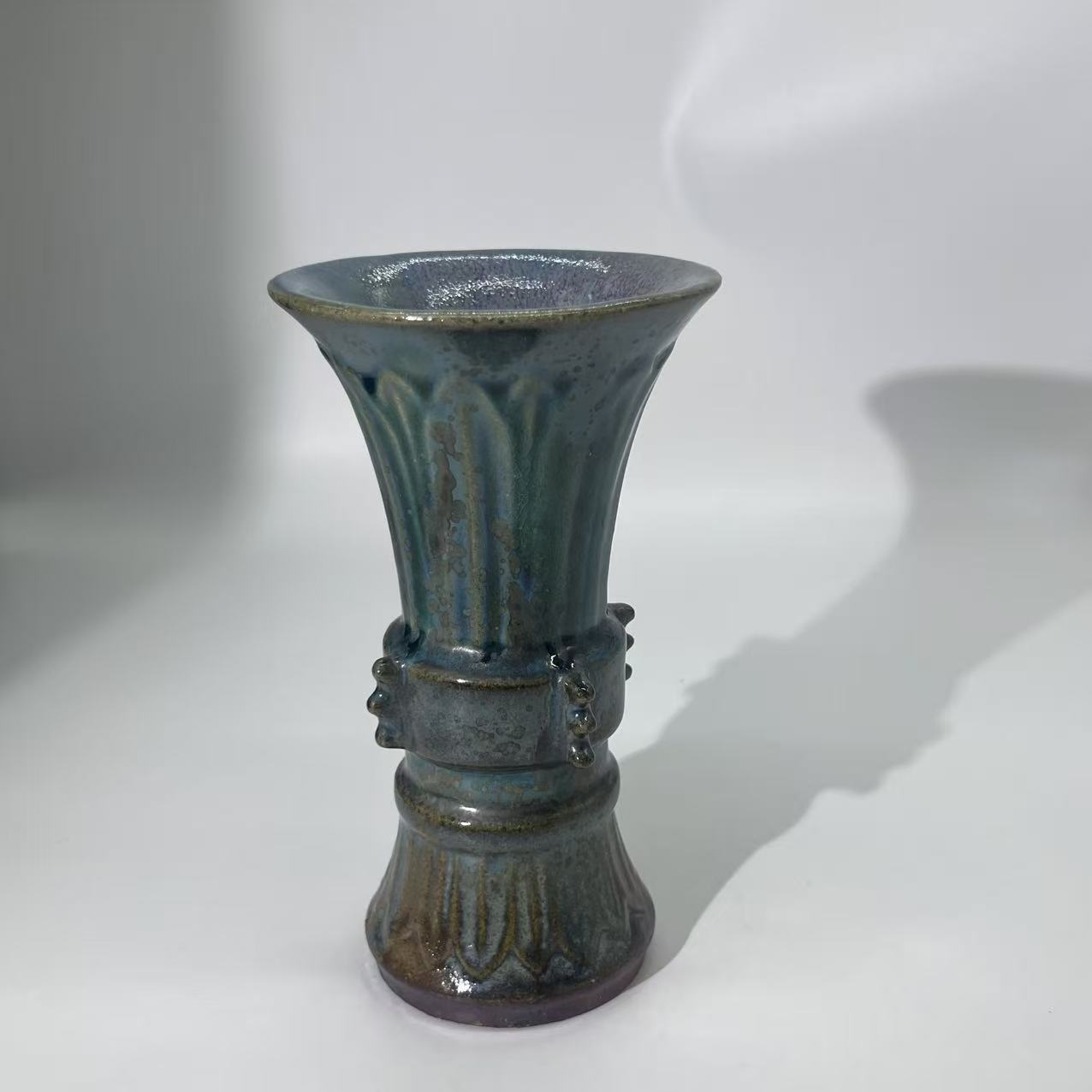 Oxidized Azure vase