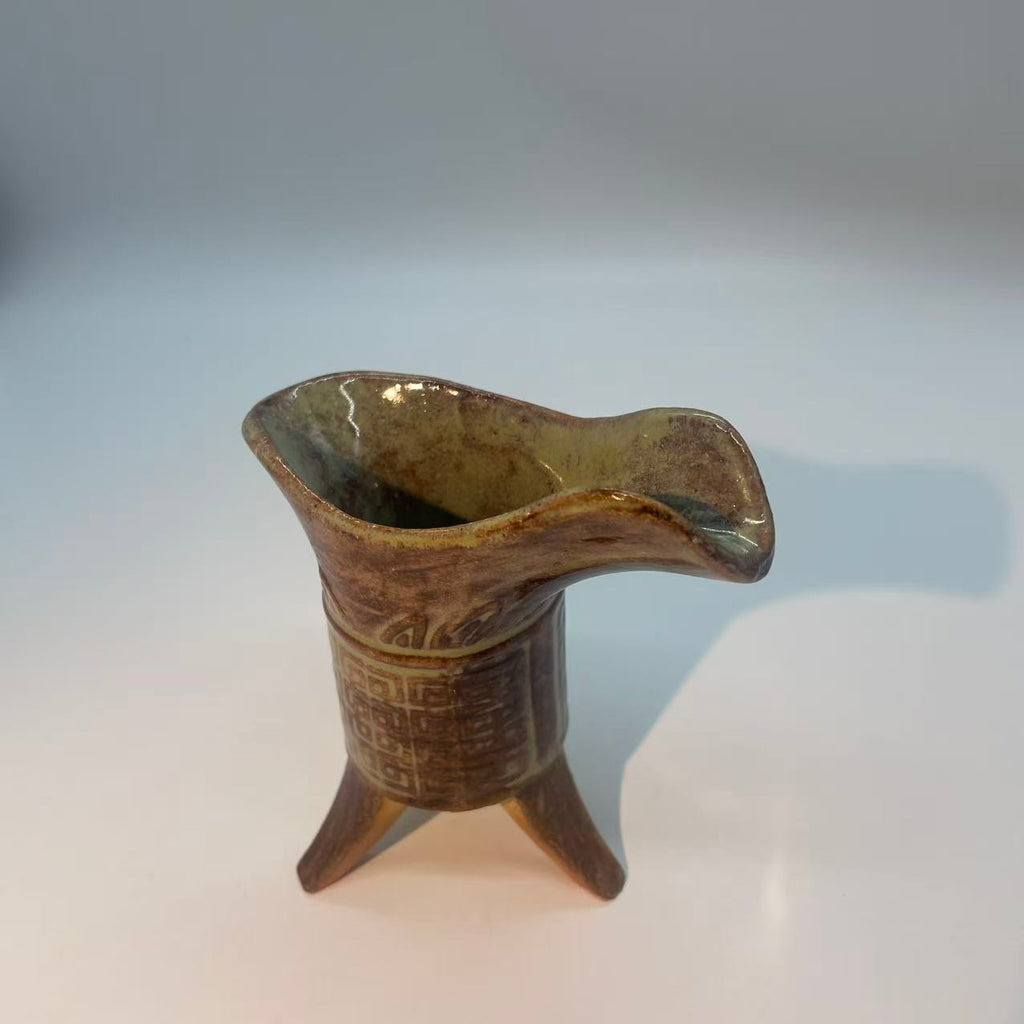 Jue Ritual Vessel Wood-fired