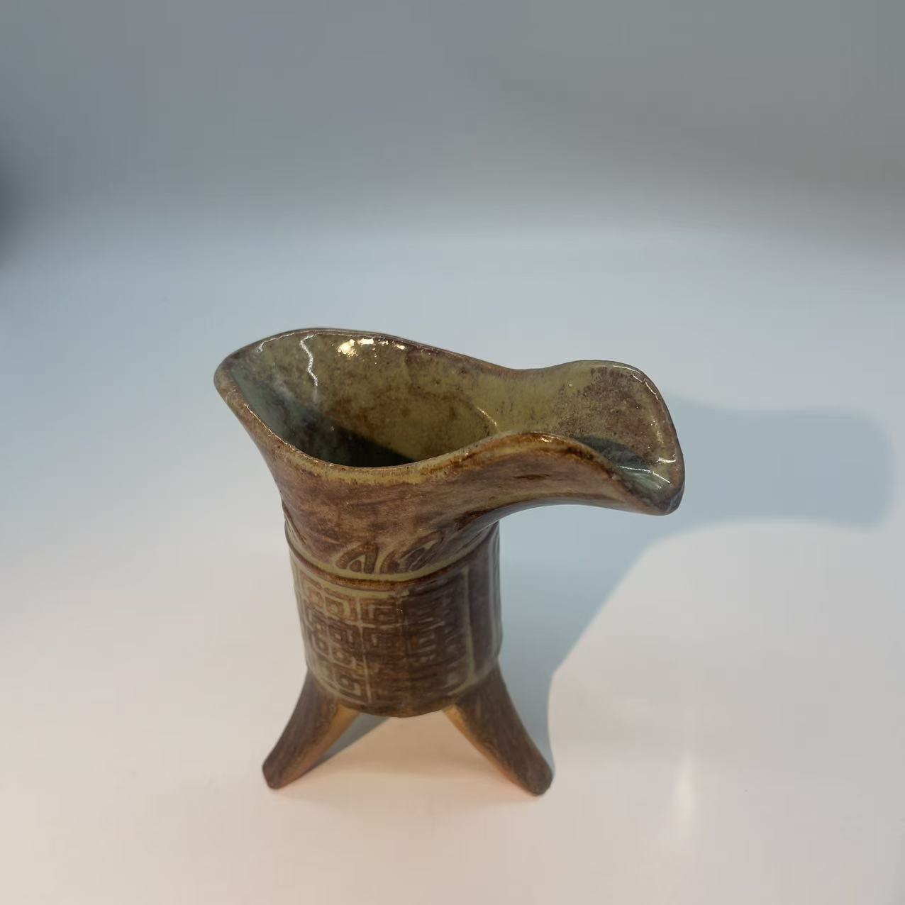 Jue Ritual Vessel Wood-fired