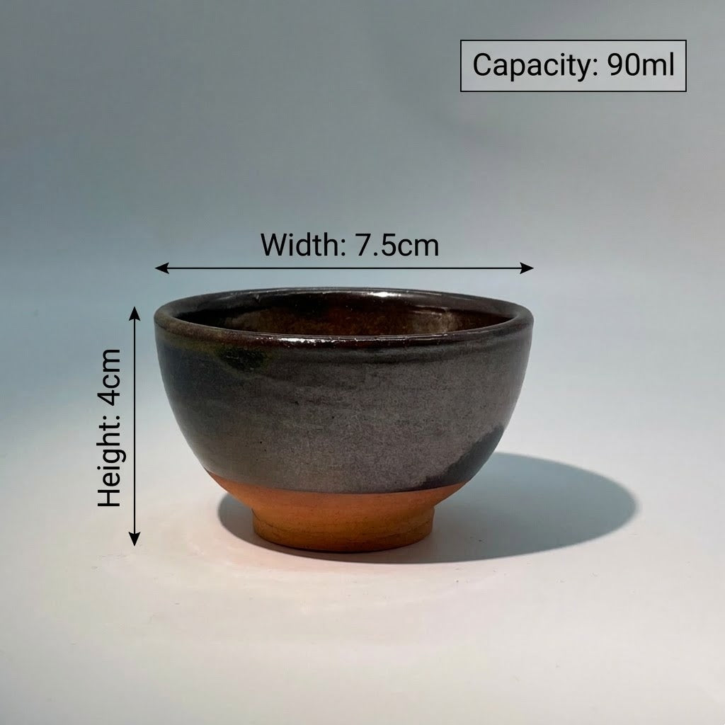 Half-Glazed Tea cup