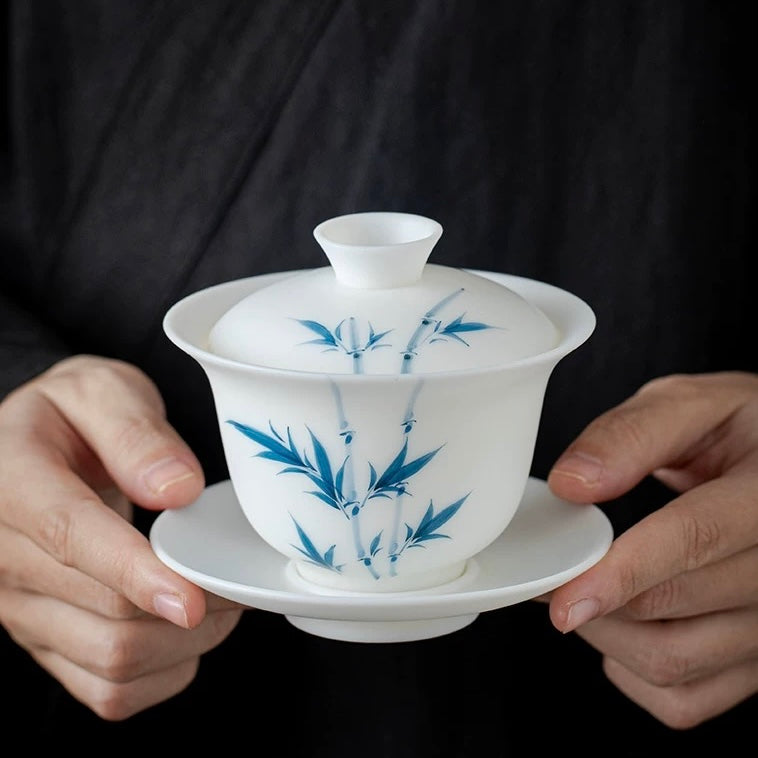 Zen Bamboo Shadow Travel Tea Set