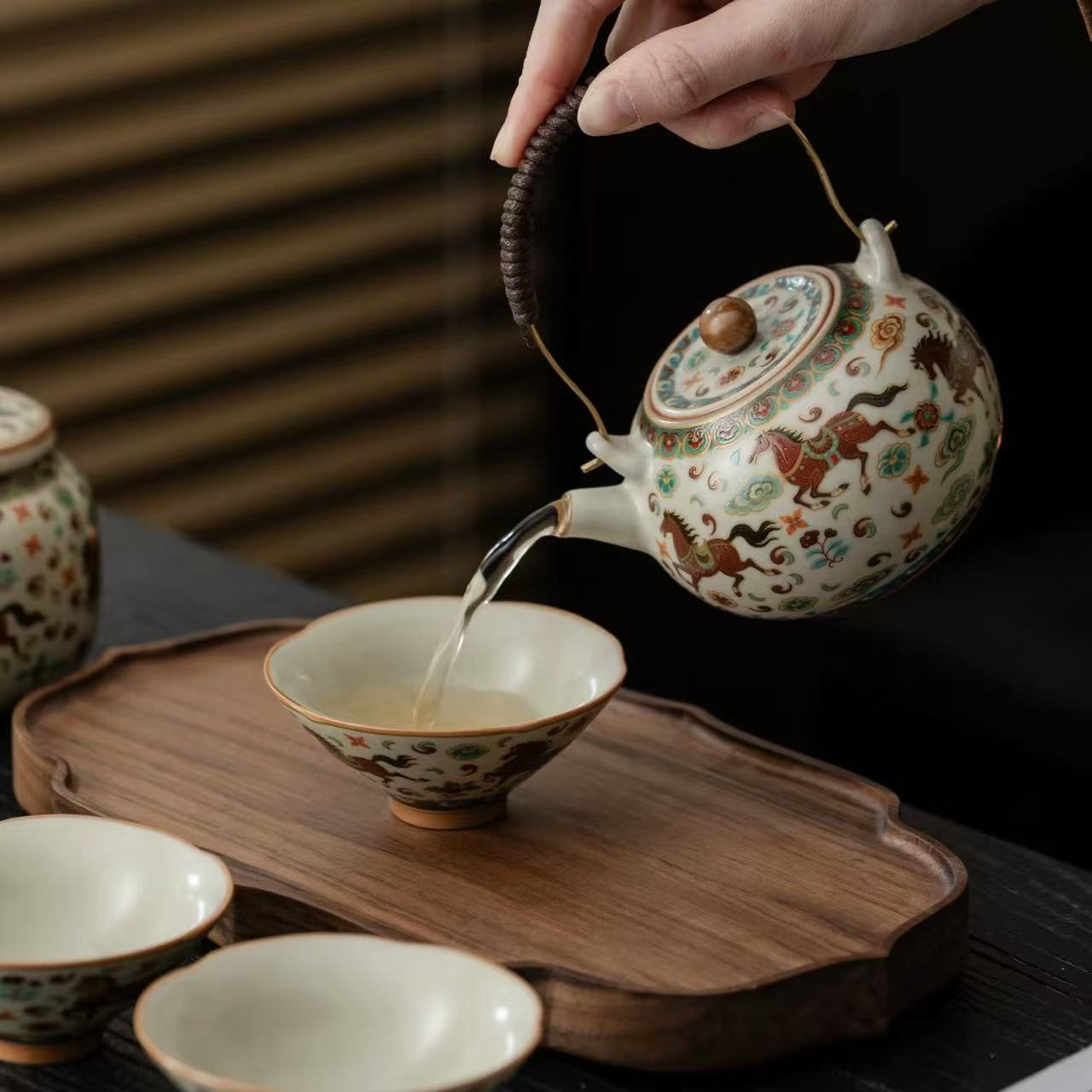 Golden Era: Tang Dynasty "Imperial Horse" Tea Gift Set