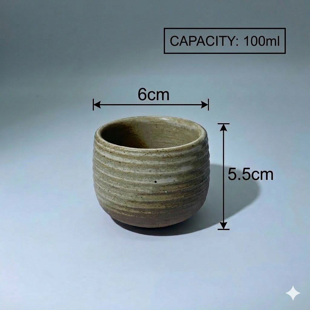 Stoneware Teacup