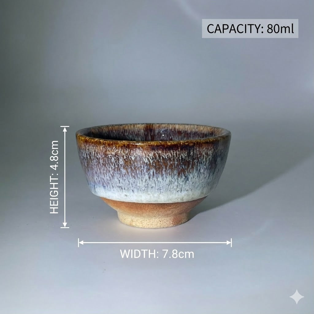 Handmade Reactive Glaze Tea Cup